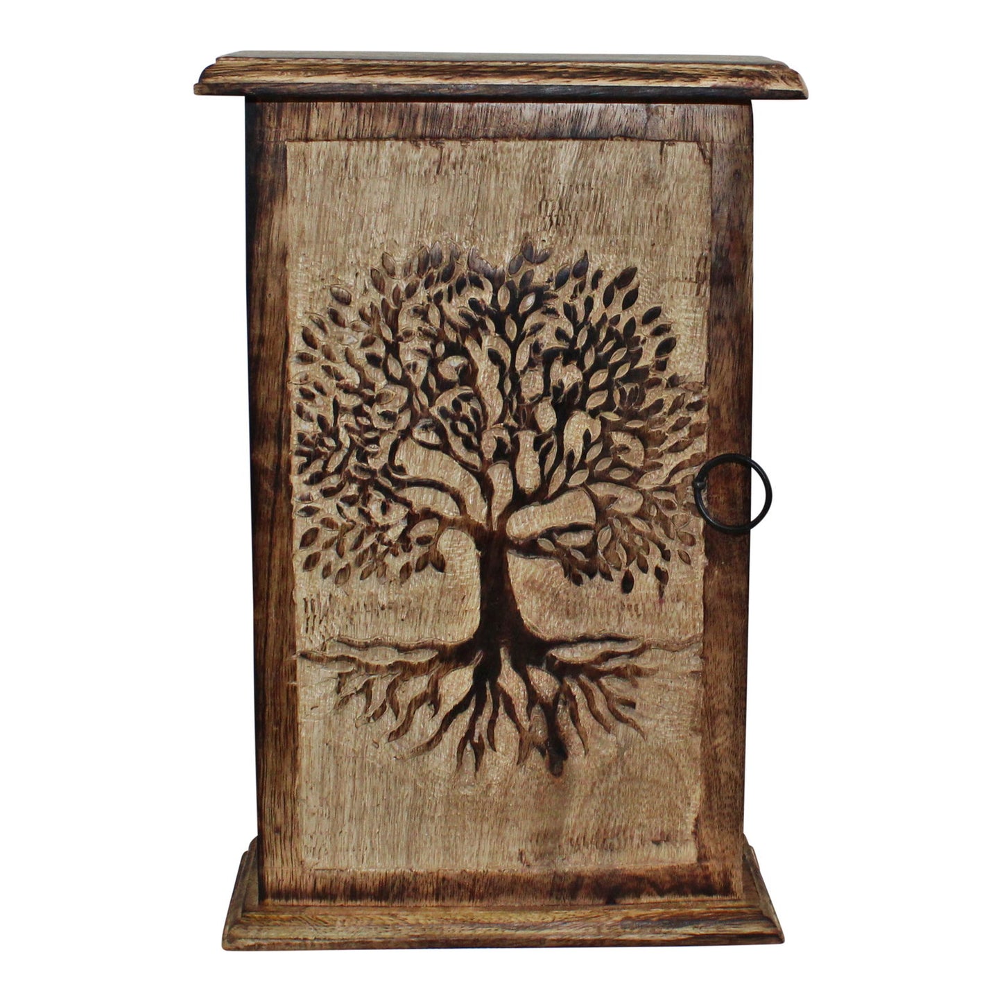 tree-of-life-hand-carved-key-boxat Willow and Wine!