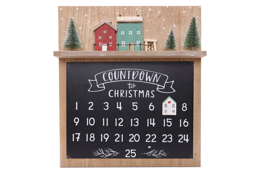 wooden-christmas-countdown-calendarat Willow and Wine!