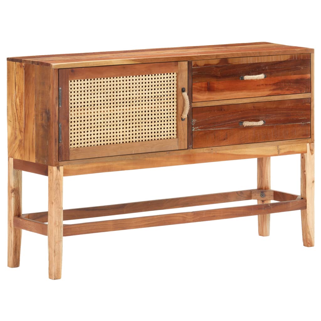 Sideboard 118x30x76 cm Solid Reclaimed Wood at Willow and Wine