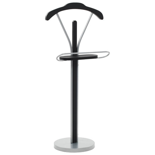 Suit Stand 45x35x107 cm Black and Grey Willow and Wine
