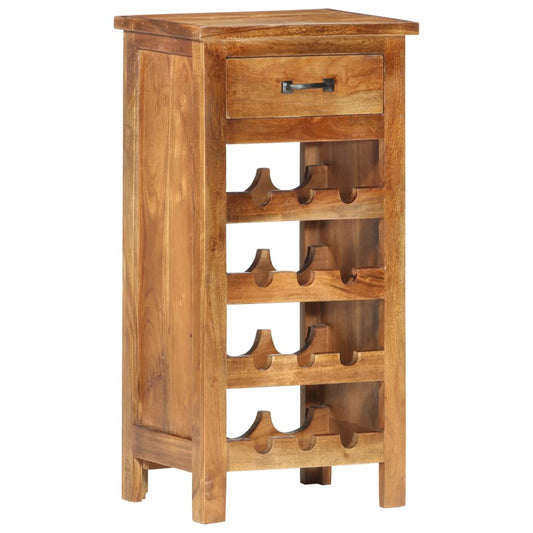 Wine Cabinet 40x30x80 cm Solid Acacia Wood at Willow and Wine