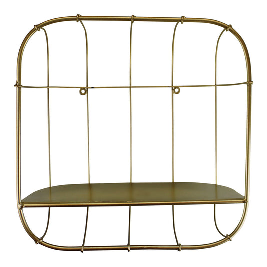 gold-metal-wall-storage-shelf-basket-designat Willow and Wine!