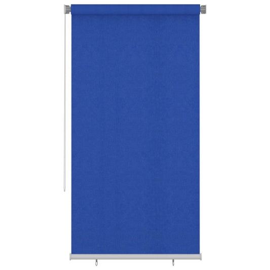 vidaXL Outdoor Roller Blind 120x230 cm Blue HDPE