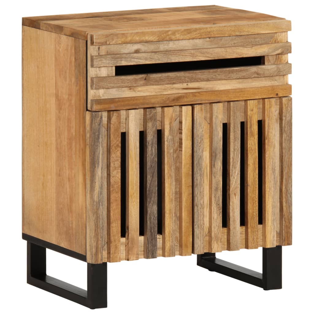 vidaXL Bedside Cabinet 50x34x60 cm Solid Wood Acacia