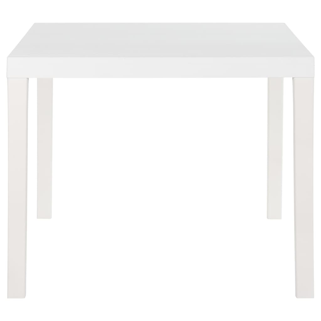 vidaXL Garden Table 150x90x72 cm PP White