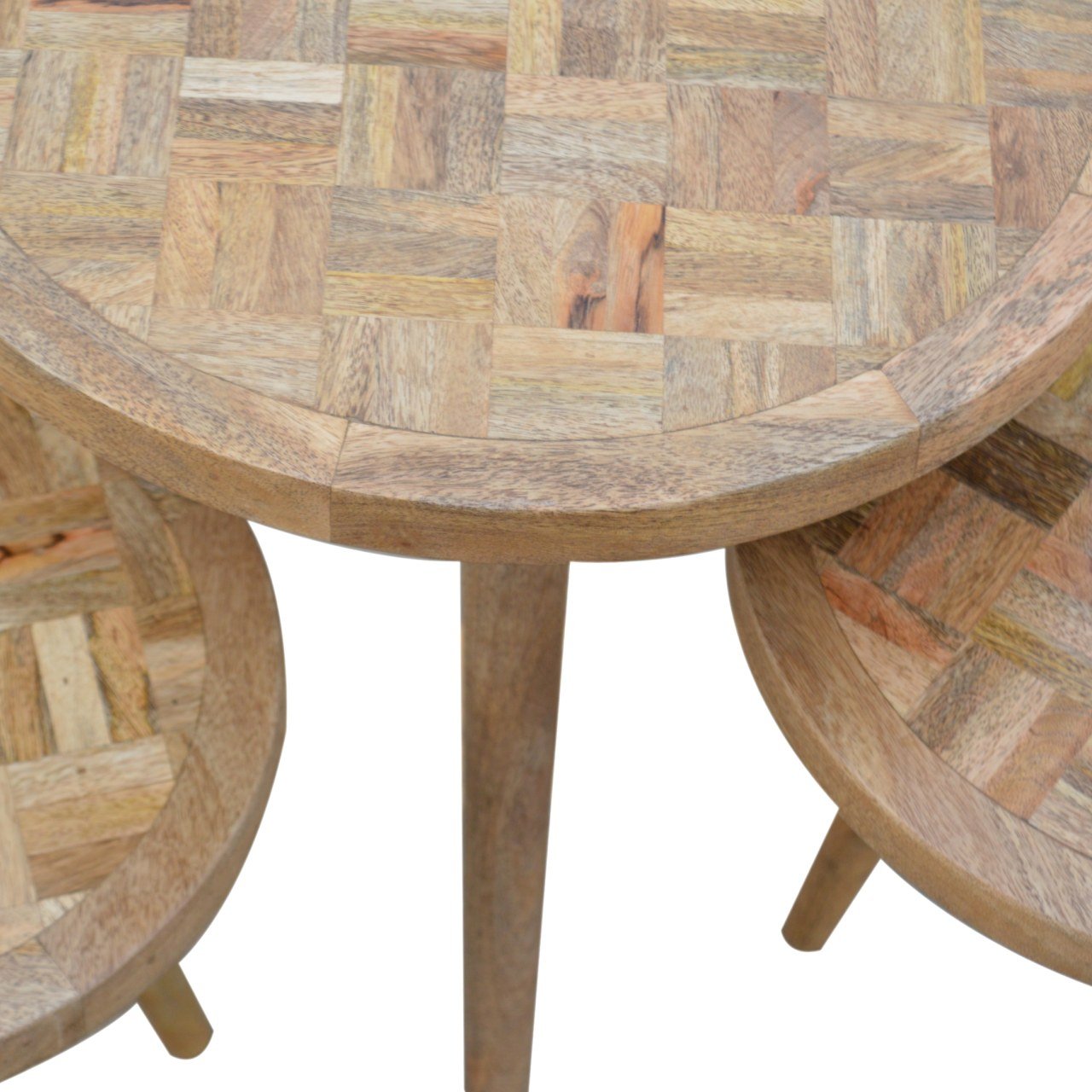 Patchwork Nesting Stools