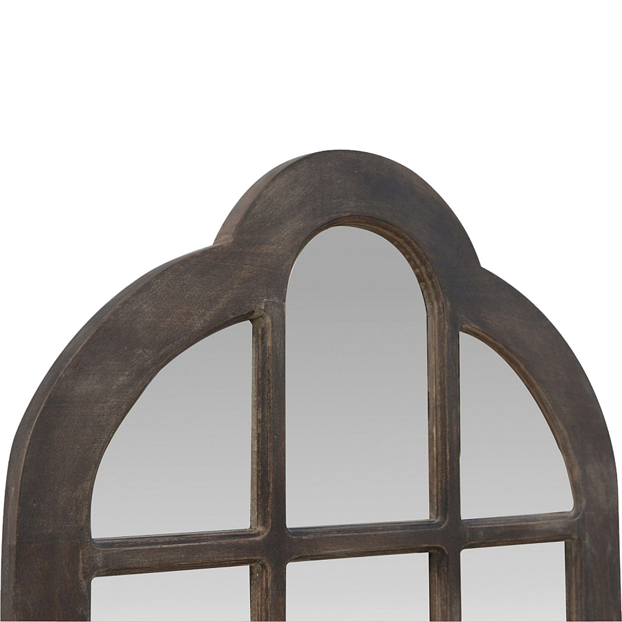 Mango Wood Arch Mirror Frame