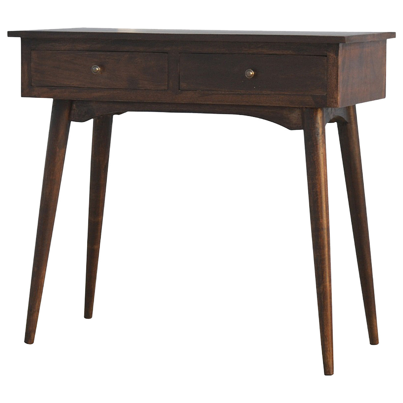 2-drawer-walnut-hallway-console-1at Willow and Wine!