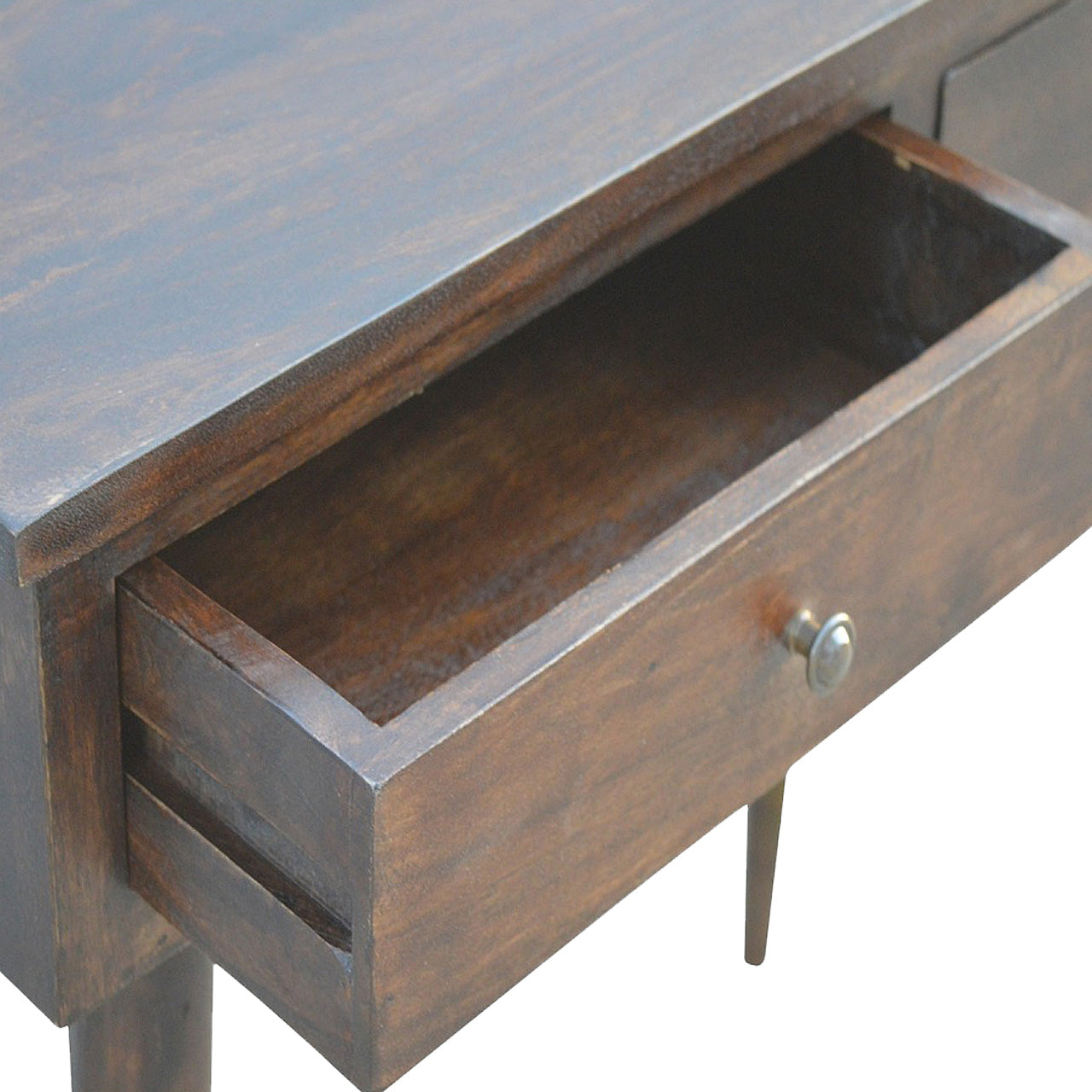 2-drawer-walnut-hallway-console-1at Willow and Wine!