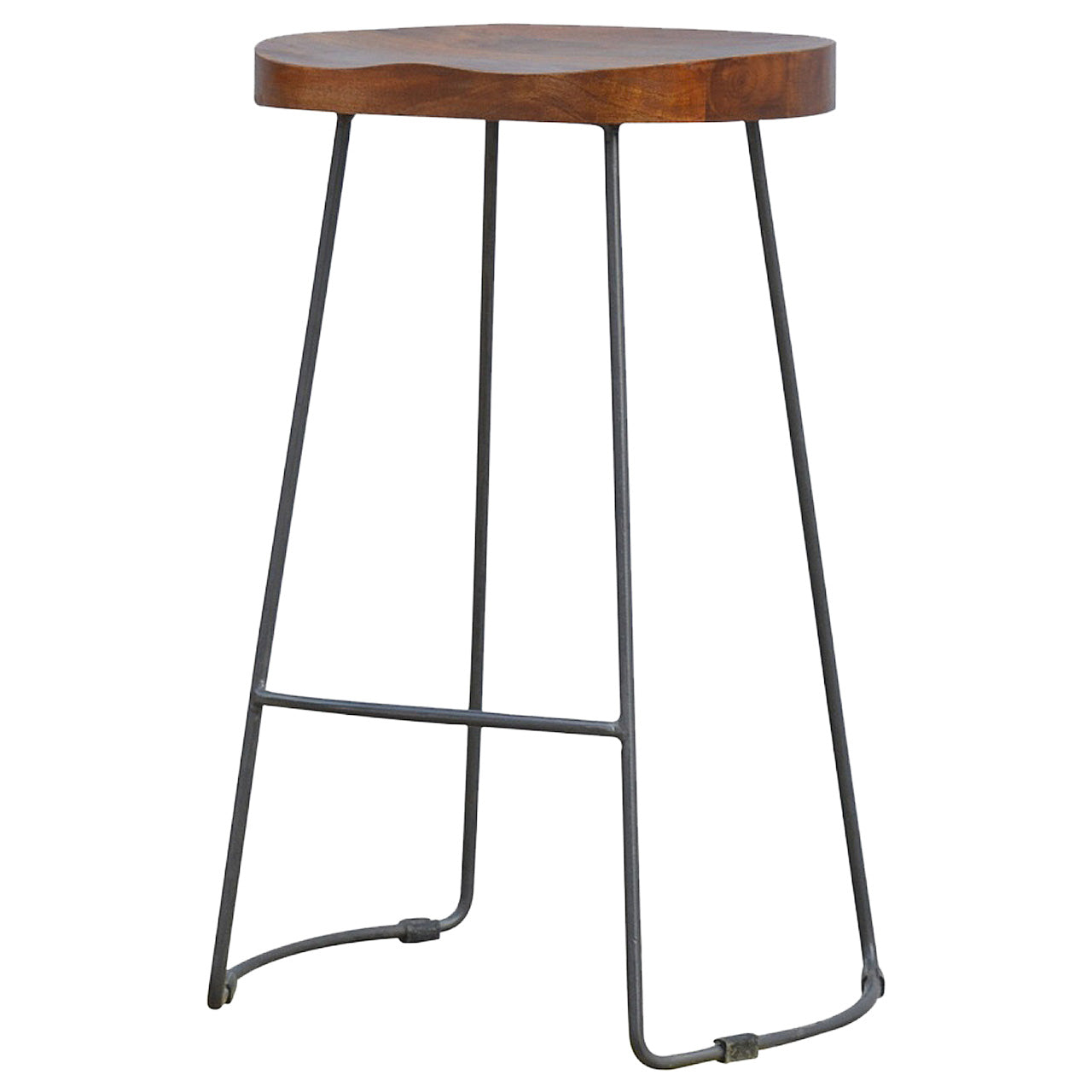 Industrial Chunky Bar Stool