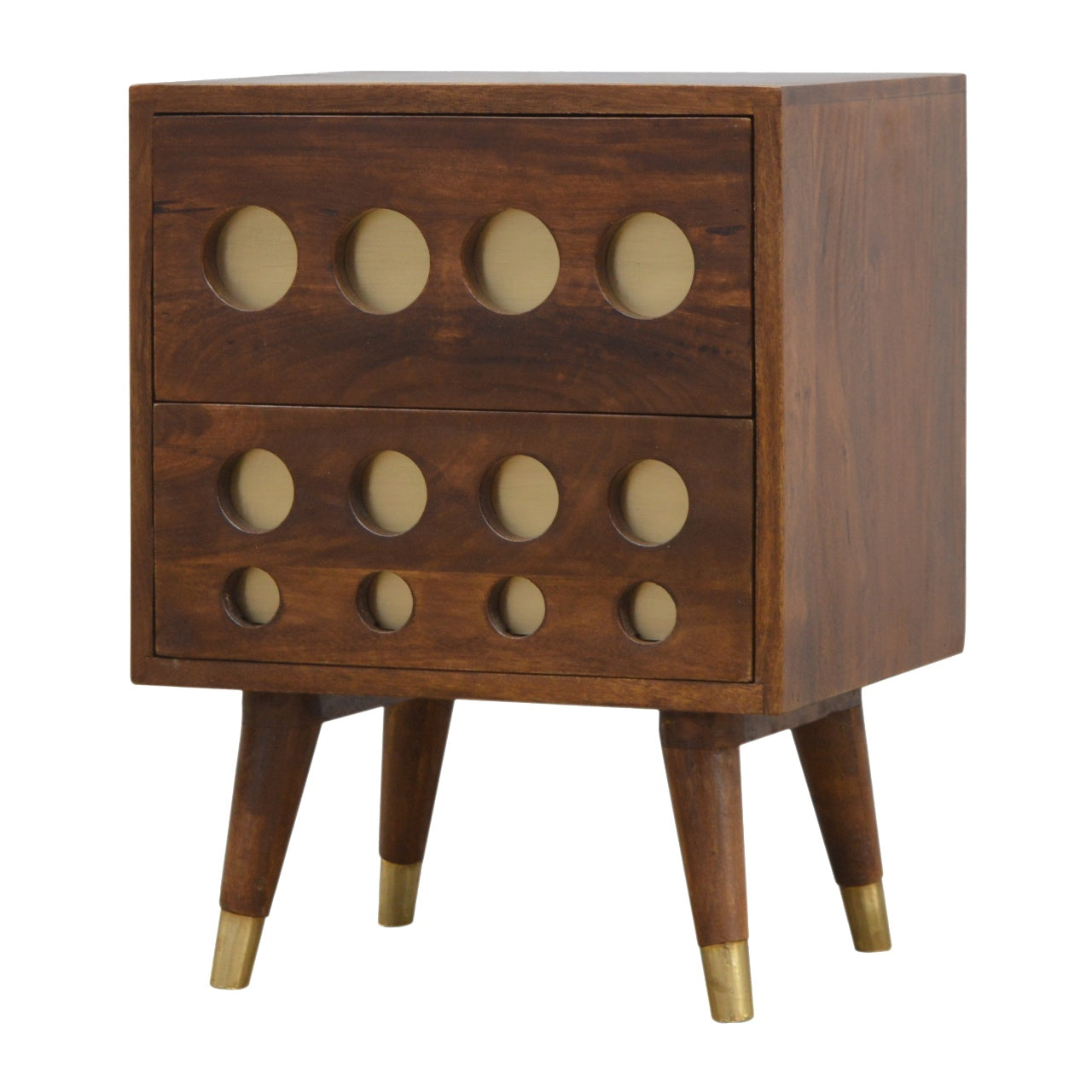 chestnut-brass-cut-out-bedside-2at Willow and Wine!