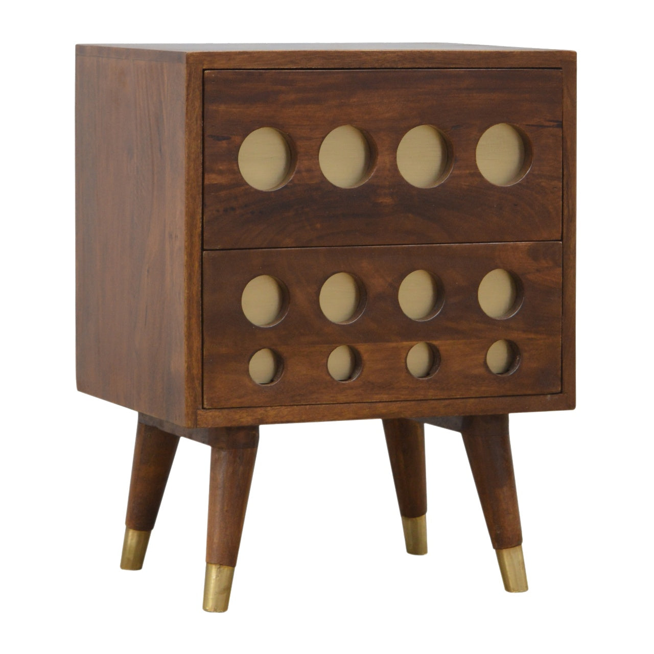 chestnut-brass-cut-out-bedside-2at Willow and Wine!