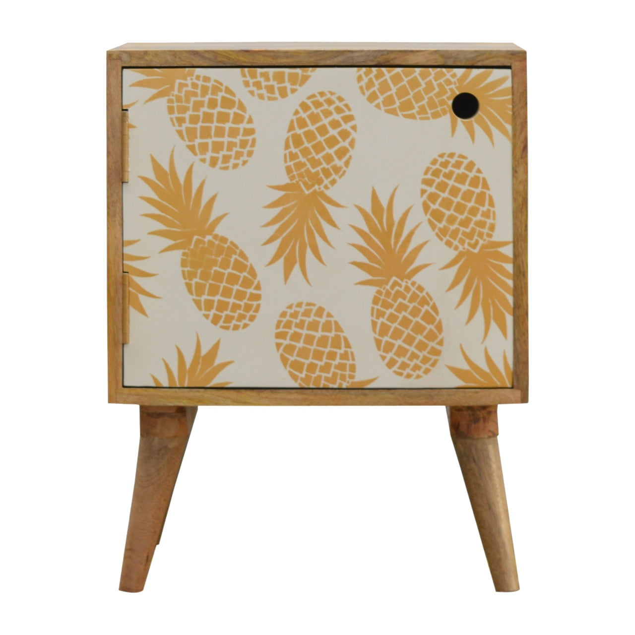 pineapple-screen-print-bedside-1at Willow and Wine!