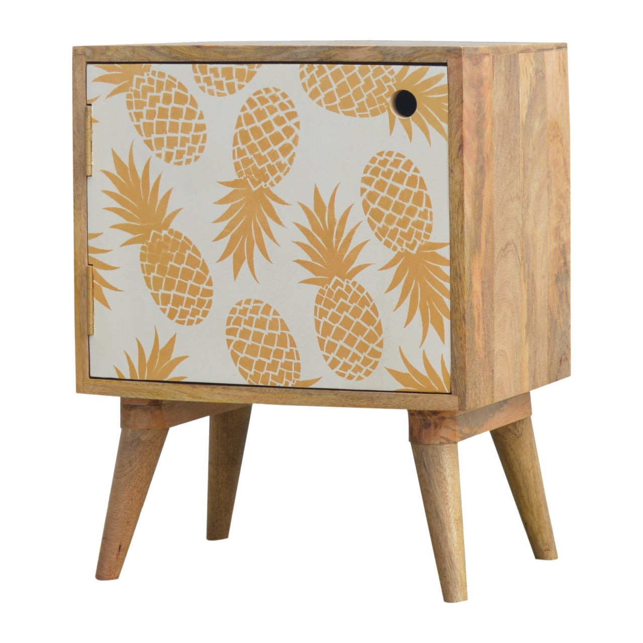 pineapple-screen-print-bedside-1at Willow and Wine!