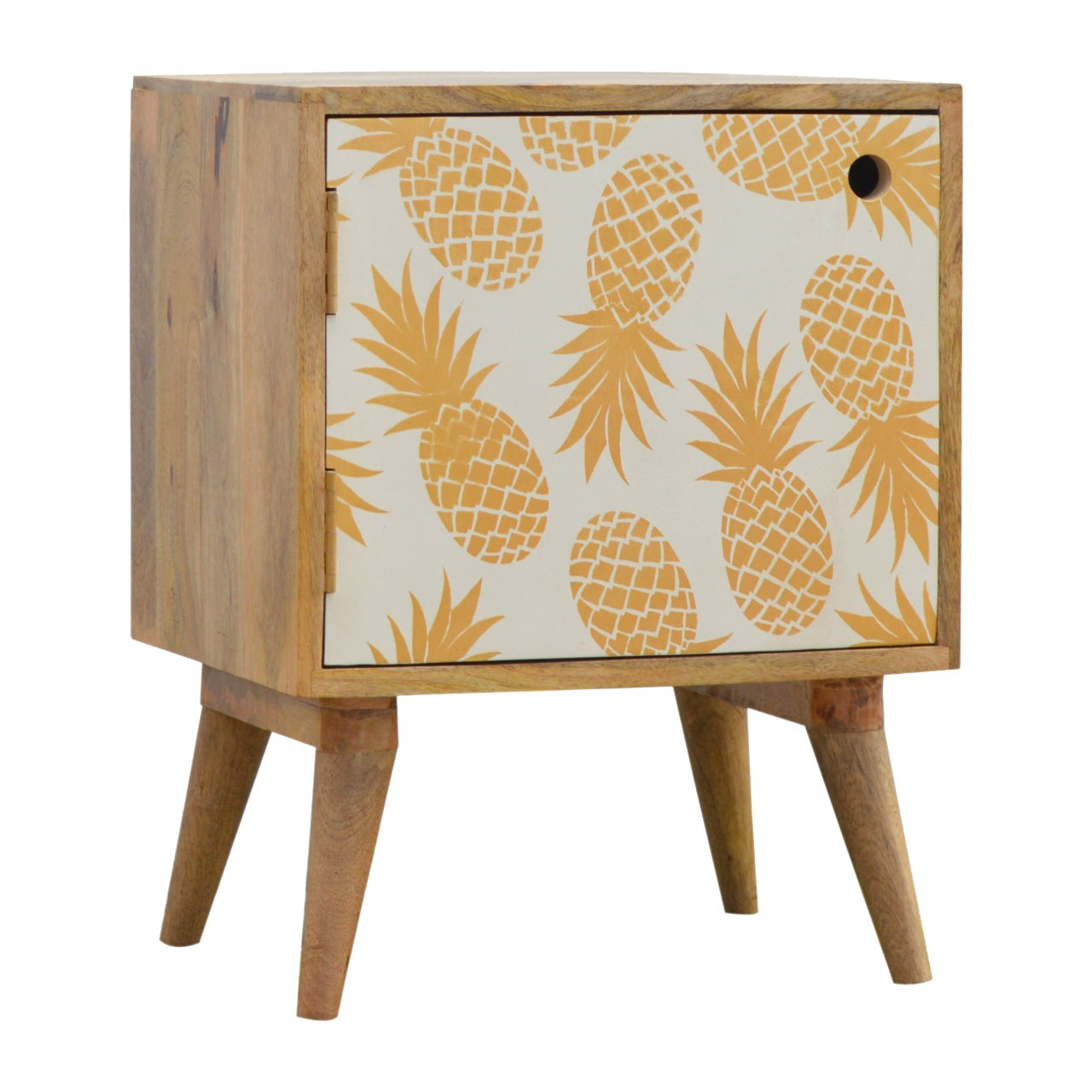 pineapple-screen-print-bedside-1at Willow and Wine!