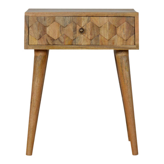 pineapple-carved-oak-ish-bedside-1at Willow and Wine!