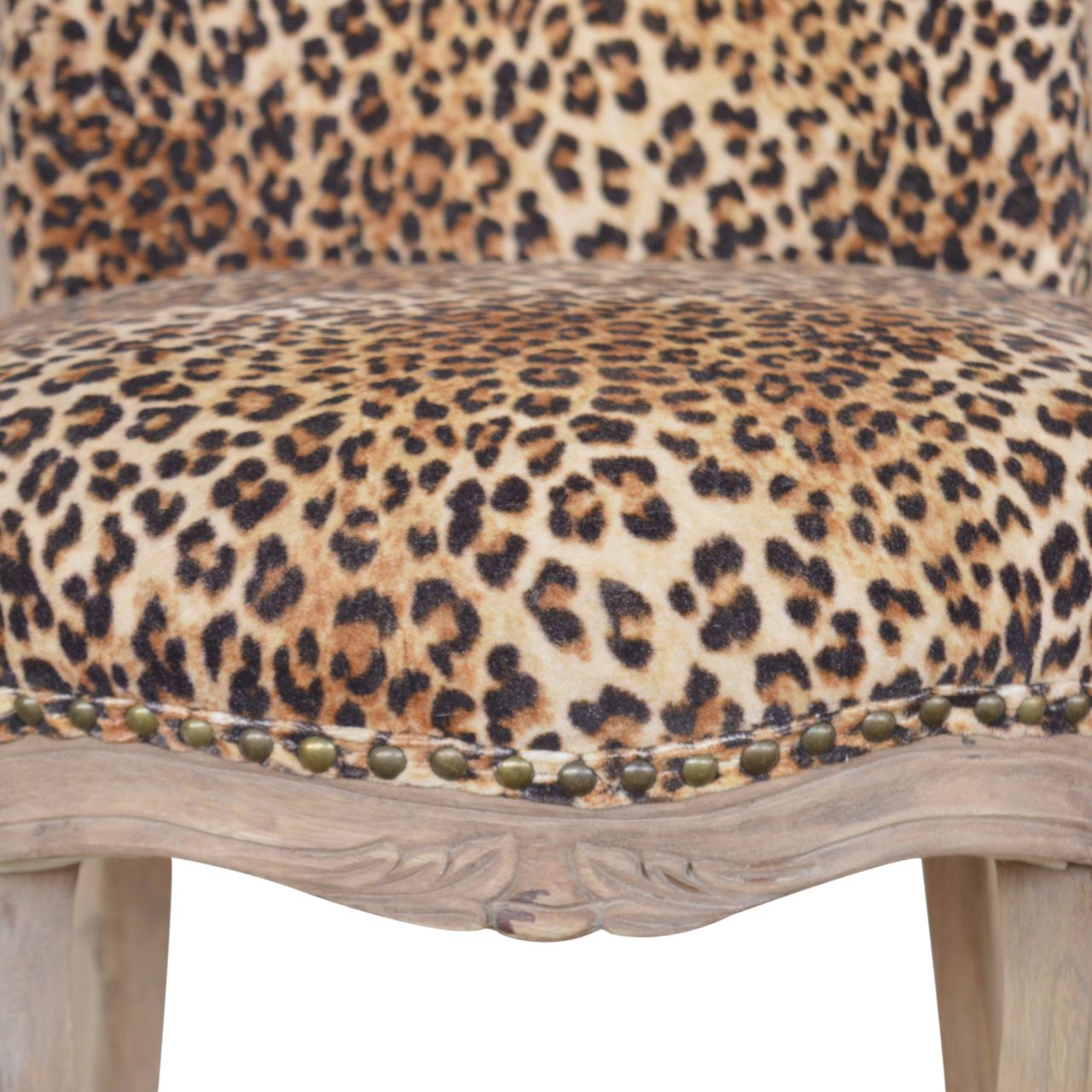 leopard-print-studded-chairat Willow and Wine!