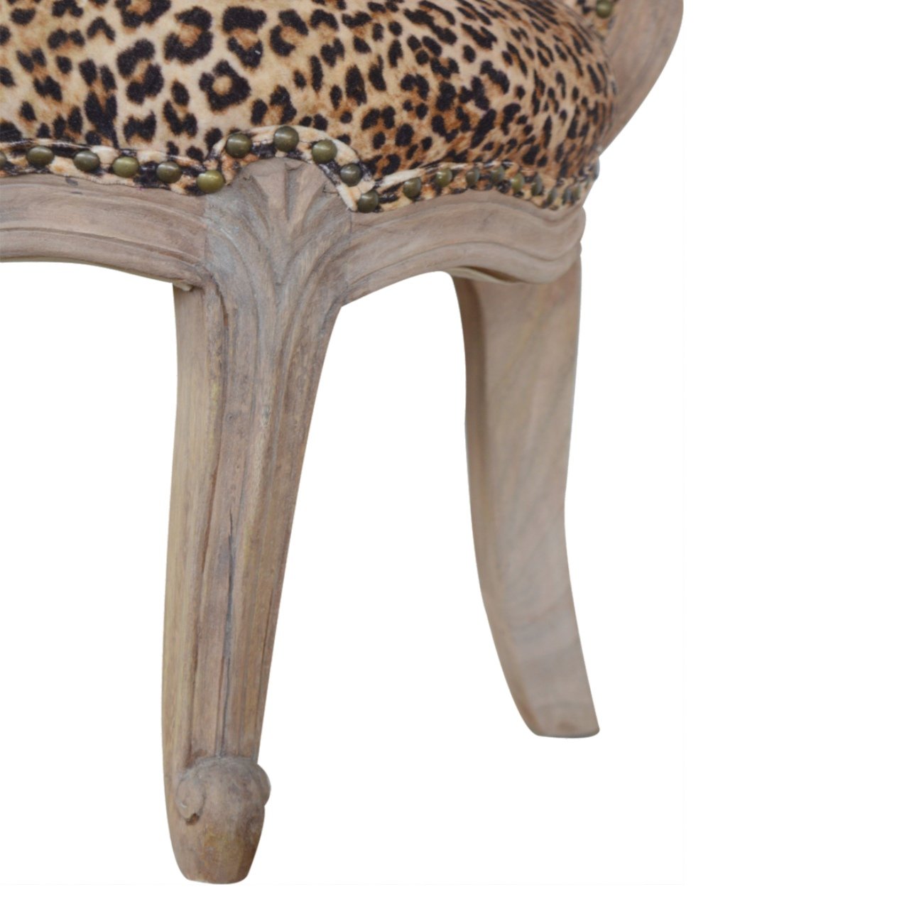 leopard-print-studded-chairat Willow and Wine!