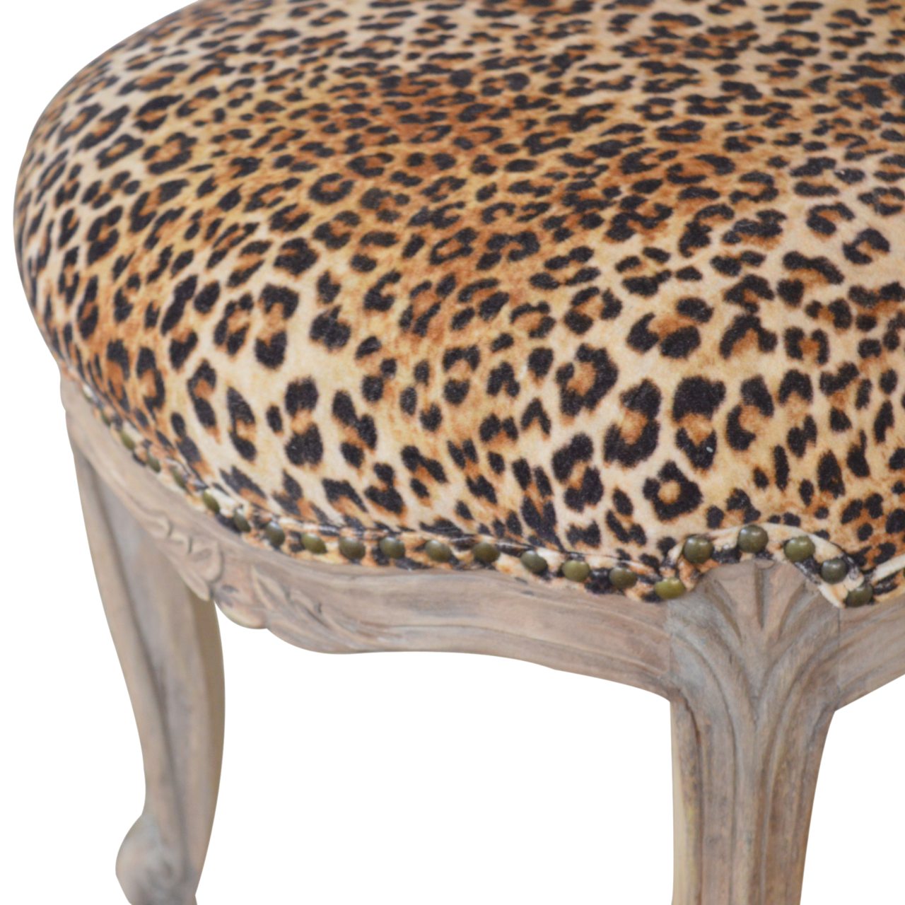 leopard-print-studded-chairat Willow and Wine!