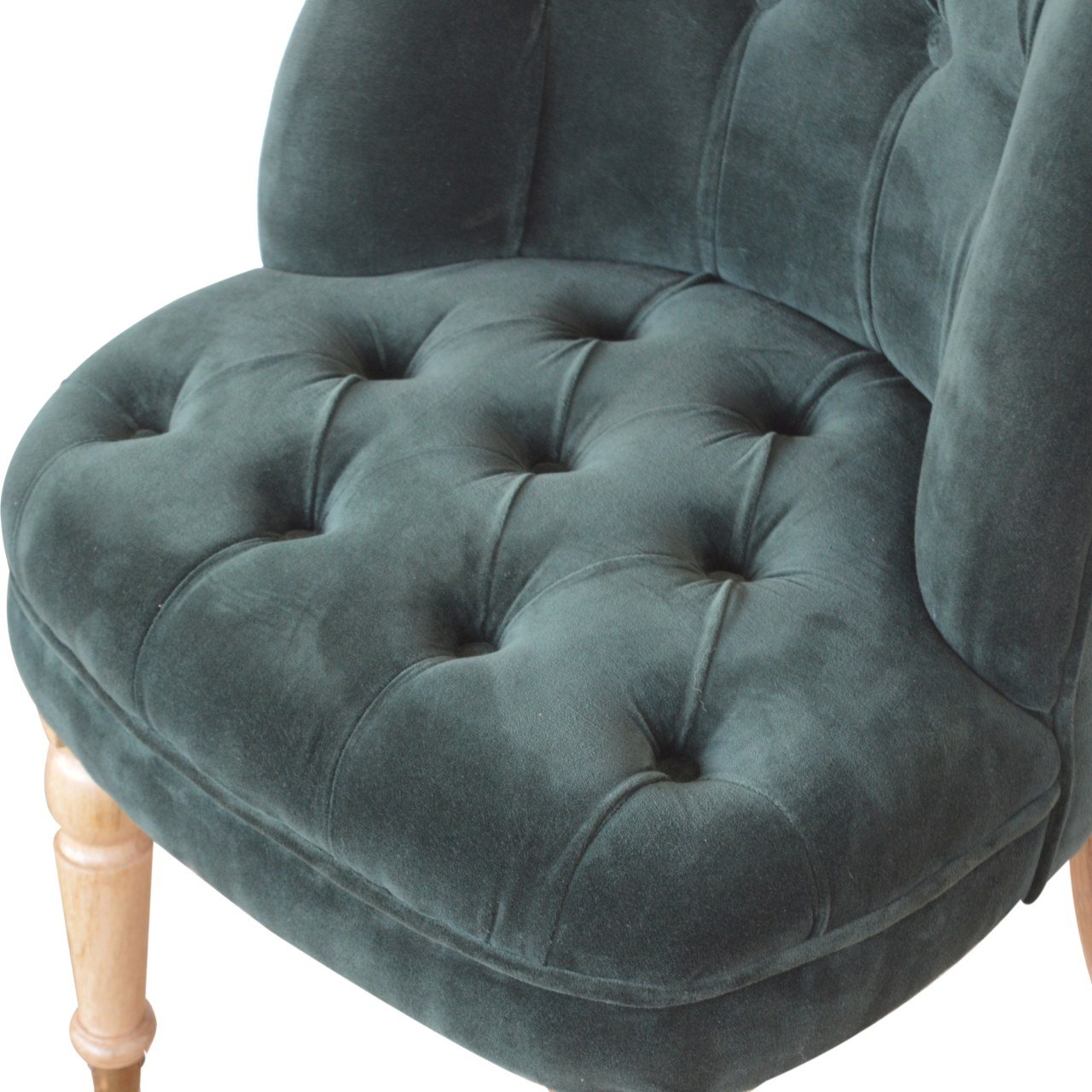 Emerald Velvet Accent Chair