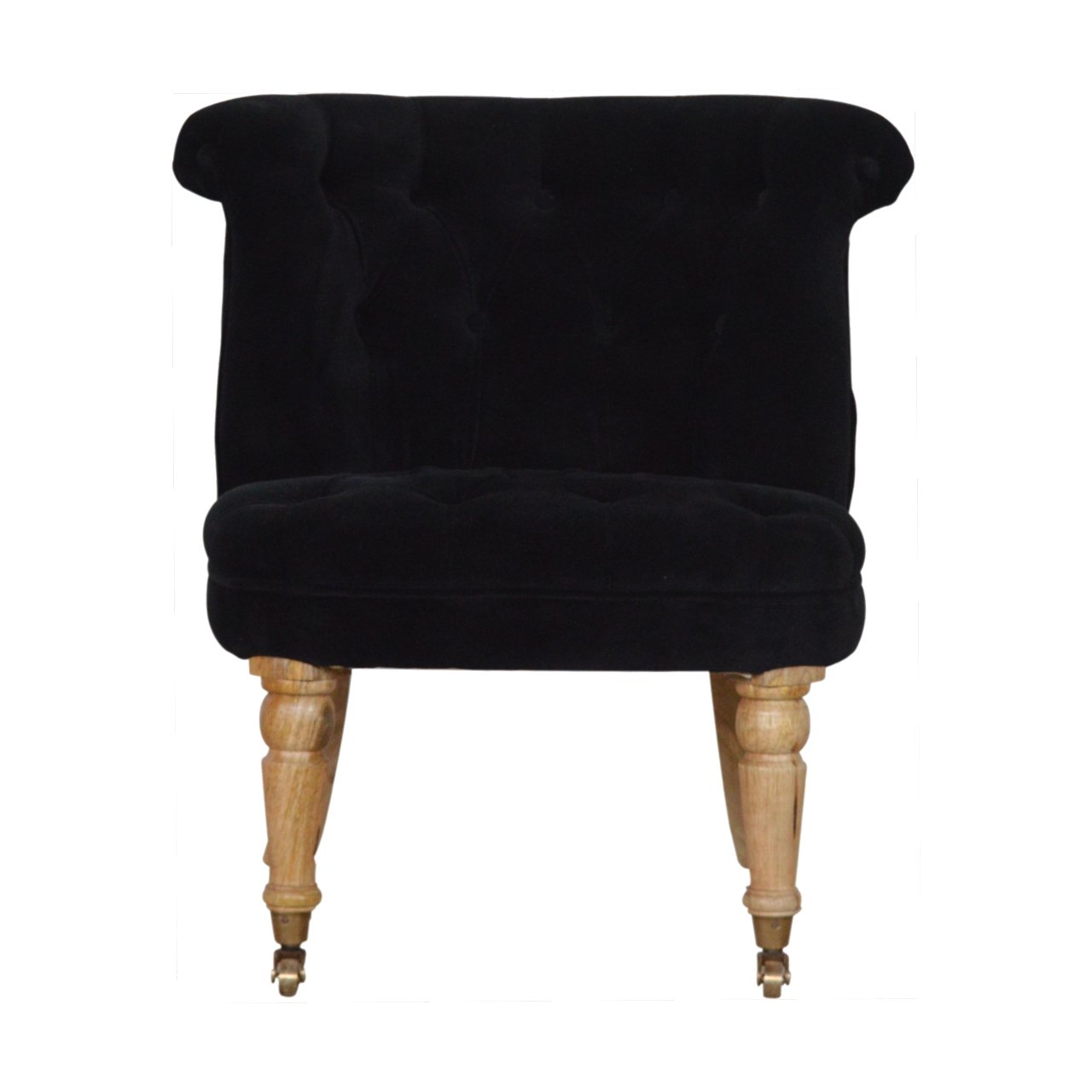 black-velvet-accent-chairat Willow and Wine!