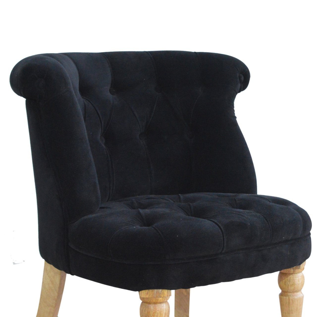 black-velvet-accent-chairat Willow and Wine!