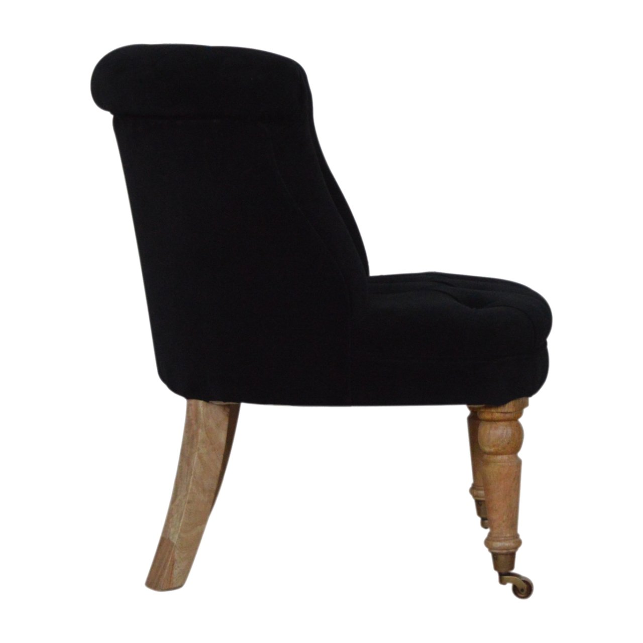 black-velvet-accent-chairat Willow and Wine!