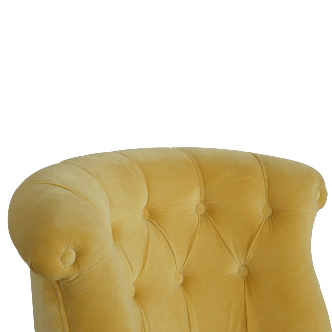 mustard-velvet-accent-chairat Willow and Wine!