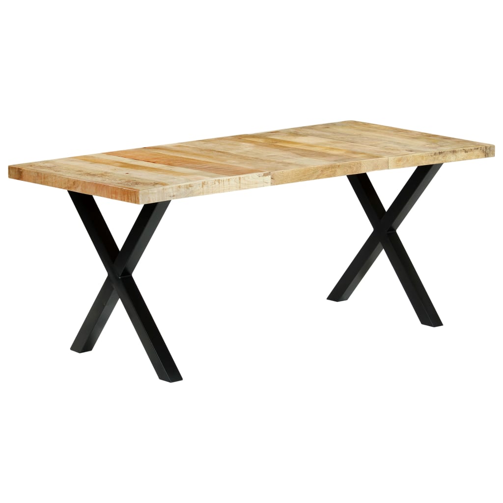 vidaXL Dining Table 180x90x76 cm Solid Reclaimed Wood at Willow and Wine