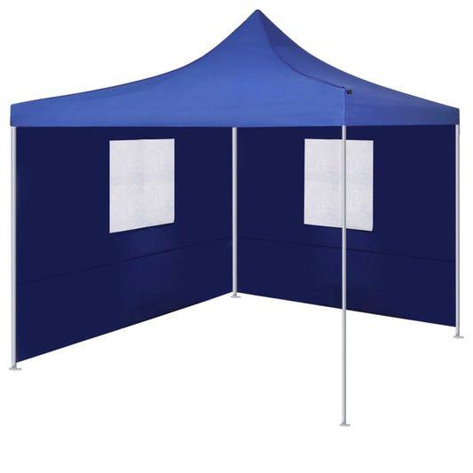 vidaXL Foldable Tent with 2 Walls 3x3 m Blue at Willow and Wine