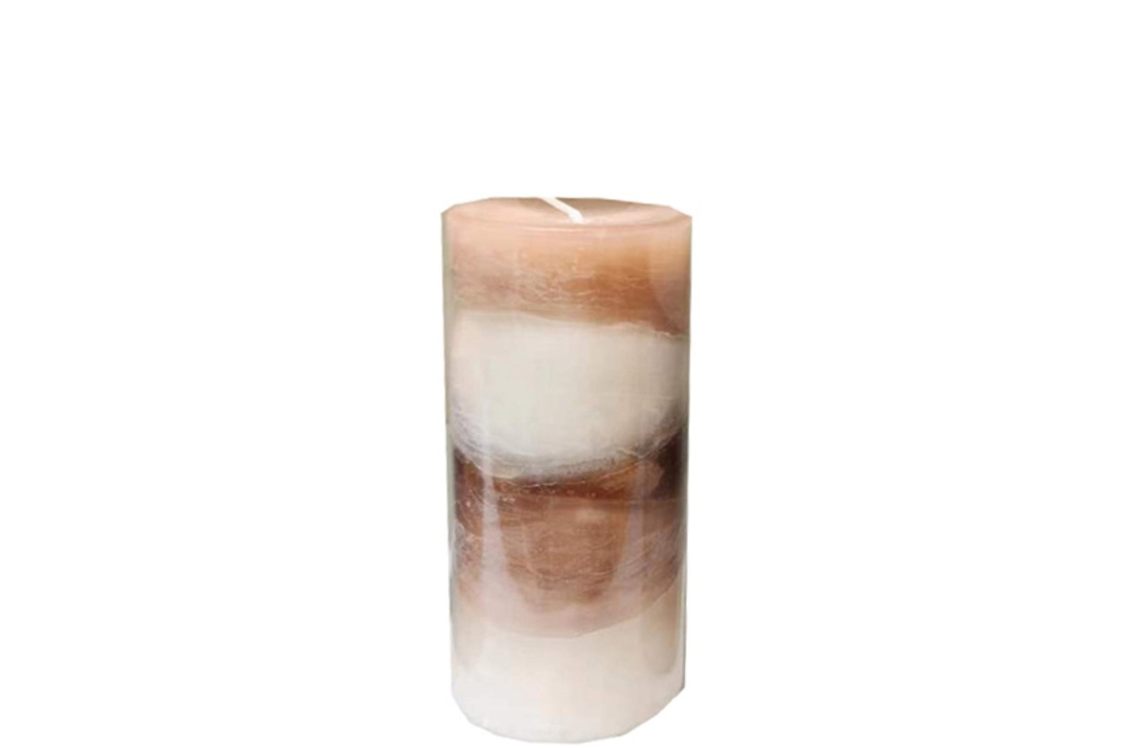 Caramel Ombre Pillar Candle Willow and Wine