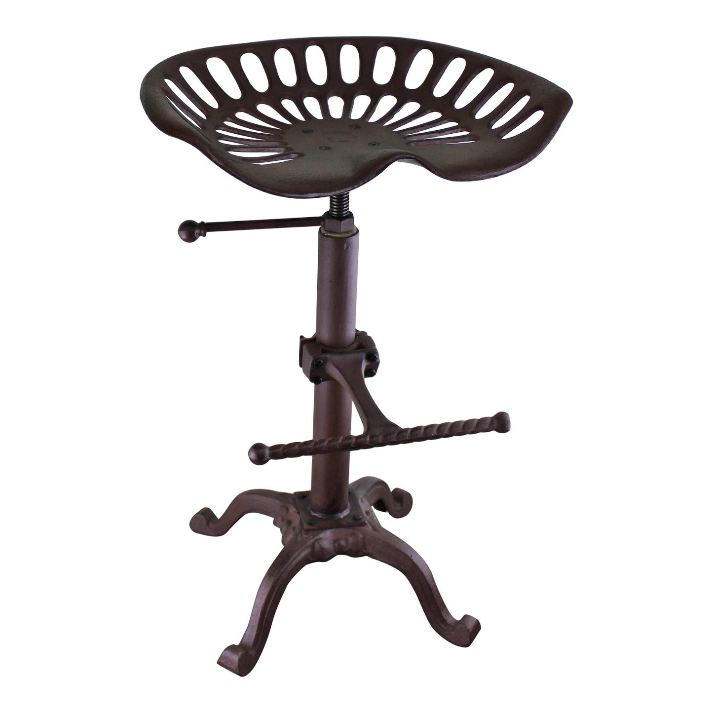 Cast Iron Tractor Seat Kitchen/Bar Stool Willow and Wine