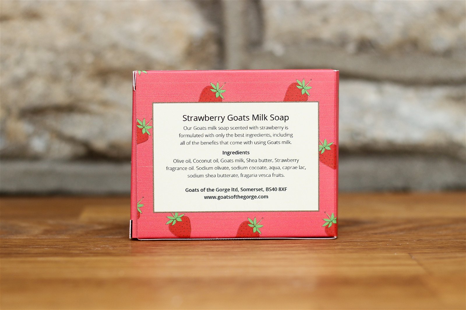 Goats Milk Soap Strawberry Willow and Wine