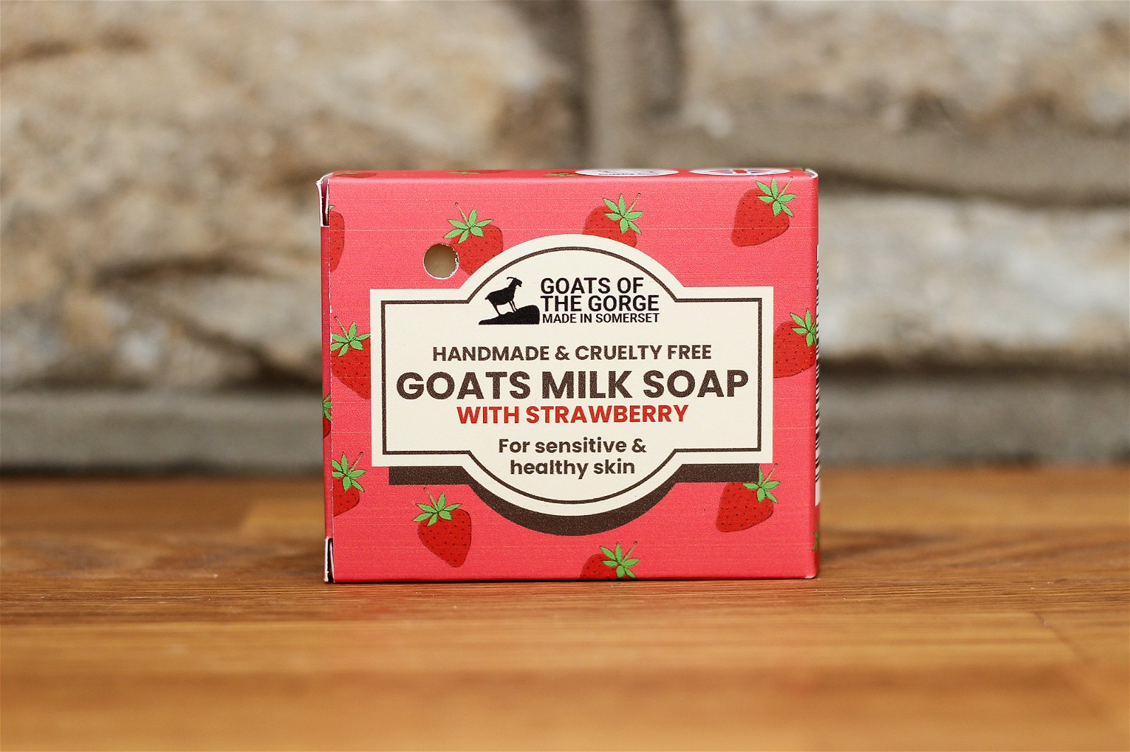 Goats Milk Soap Strawberry Willow and Wine