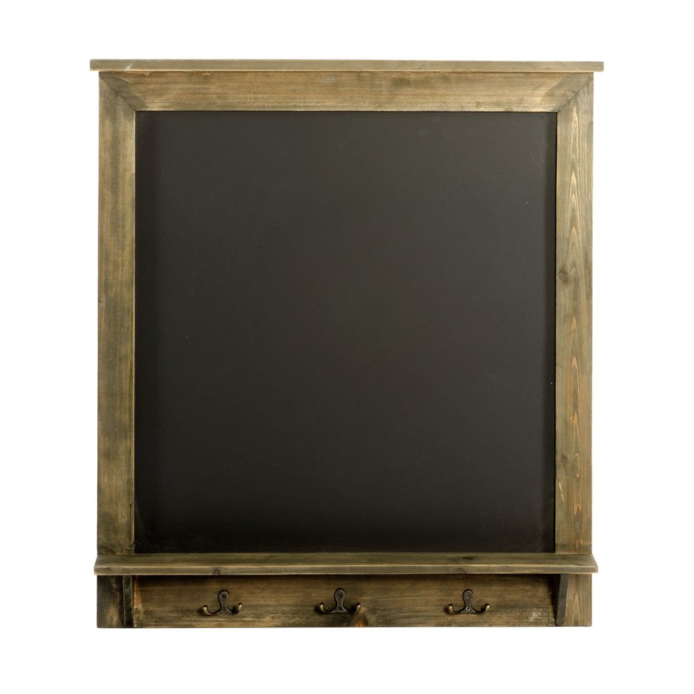 Vintage Chalkboard with Hooks 64 x 8 x 71 cm Willow and Wine