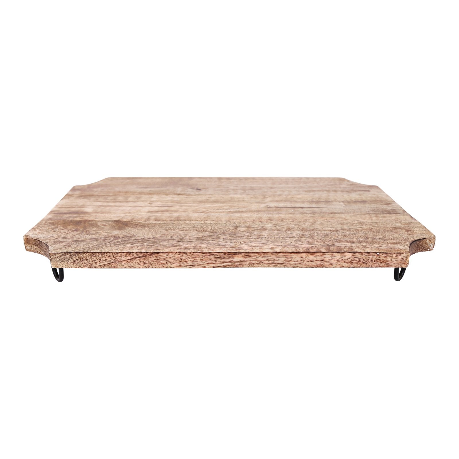 Wooden Distressed Chopping Board On Legs 51cm Willow and Wine